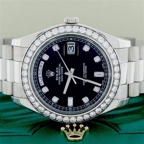 rolex daydate 18k white gold buyer|rolex presidential day date gold.